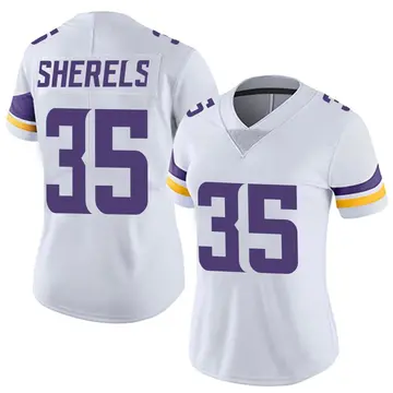 Nike Marcus Sherels Women's Limited Minnesota Vikings White Vapor Untouchable Jersey