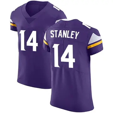 Nike Nate Stanley Men's Elite Minnesota Vikings Purple Team Color Vapor Untouchable Jersey