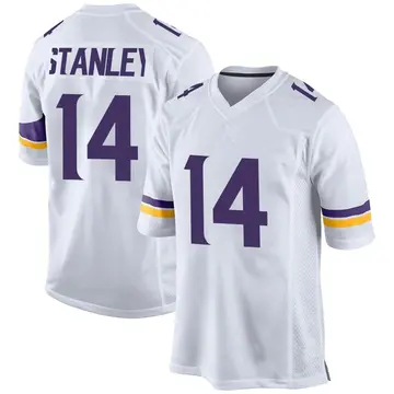 Nike Nate Stanley Men's Game Minnesota Vikings White Jersey