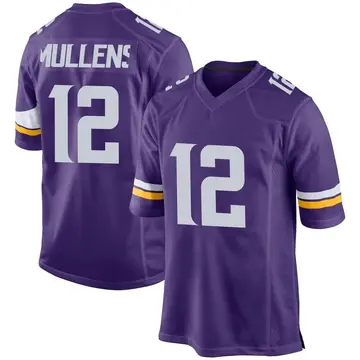 Nike Nick Mullens Men's Game Minnesota Vikings Purple Team Color Jersey