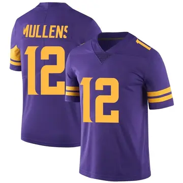 Nike Nick Mullens Men's Limited Minnesota Vikings Purple Color Rush Jersey
