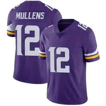Nike Nick Mullens Men's Limited Minnesota Vikings Purple Team Color Vapor Untouchable Jersey