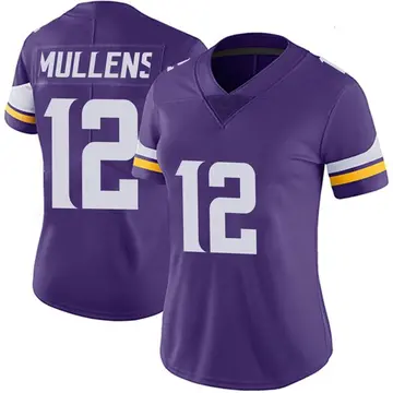 Nike Nick Mullens Women's Limited Minnesota Vikings Purple Team Color Vapor Untouchable Jersey