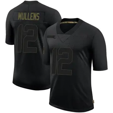 Nike Nick Mullens Youth Limited Minnesota Vikings Black 2020 Salute To Service Jersey