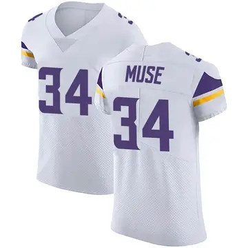 Nike Nick Muse Men's Elite Minnesota Vikings White Vapor Untouchable Jersey