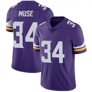 Nike Nick Muse Men's Limited Minnesota Vikings Purple Team Color Vapor Untouchable Jersey