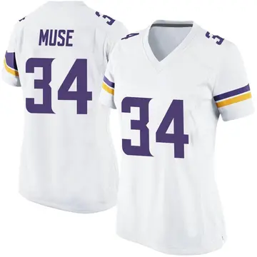 Nike Nick Muse Women's Game Minnesota Vikings White Jersey