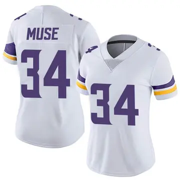 Nike Nick Muse Women's Limited Minnesota Vikings White Vapor Untouchable Jersey