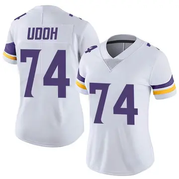 Nike Olisaemeka Udoh Women's Limited Minnesota Vikings White Vapor Untouchable Jersey