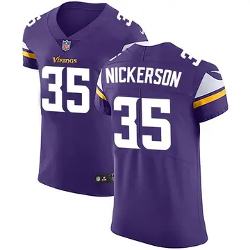 Nike Parry Nickerson Men's Elite Minnesota Vikings Purple Team Color Vapor Untouchable Jersey