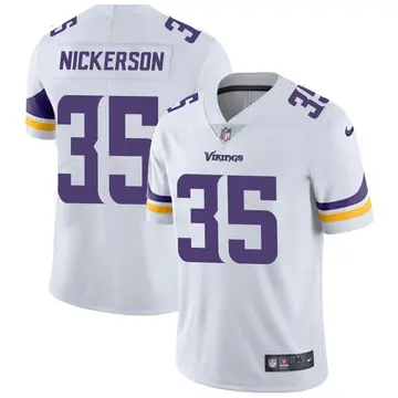 Nike Parry Nickerson Men's Limited Minnesota Vikings White Vapor Untouchable Jersey