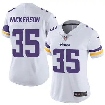 Nike Parry Nickerson Women's Limited Minnesota Vikings White Vapor Untouchable Jersey