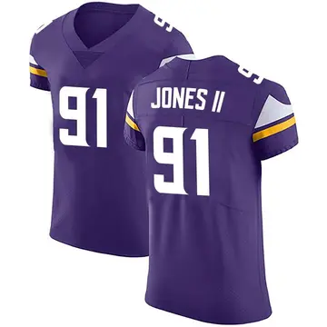 Nike Patrick Jones II Men's Elite Minnesota Vikings Purple Team Color Vapor Untouchable Jersey