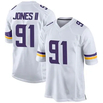 Nike Patrick Jones II Men's Game Minnesota Vikings White Jersey