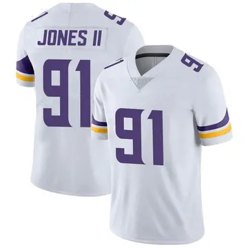 Nike Patrick Jones II Men's Limited Minnesota Vikings White Vapor Untouchable Jersey