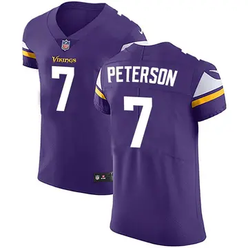 Nike Patrick Peterson Men's Elite Minnesota Vikings Purple Team Color Vapor Untouchable Jersey