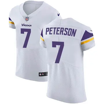 Nike Patrick Peterson Men's Elite Minnesota Vikings White Vapor Untouchable Jersey