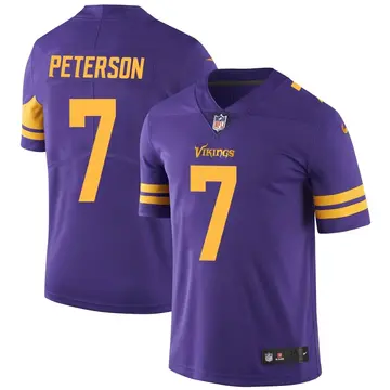 Nike Patrick Peterson Men's Limited Minnesota Vikings Purple Color Rush Jersey