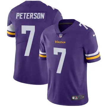 Nike Patrick Peterson Men's Limited Minnesota Vikings Purple Team Color Vapor Untouchable Jersey