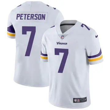 Nike Patrick Peterson Men's Limited Minnesota Vikings White Vapor Untouchable Jersey