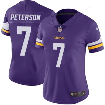 Nike Patrick Peterson Women's Limited Minnesota Vikings Purple Team Color Vapor Untouchable Jersey