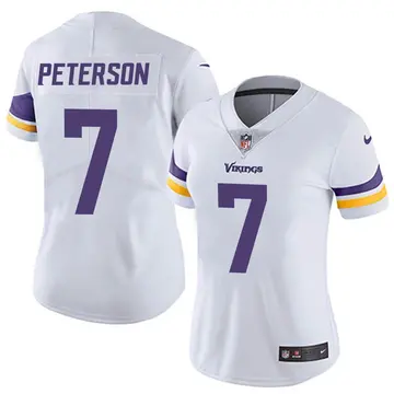 Nike Patrick Peterson Women's Limited Minnesota Vikings White Vapor Untouchable Jersey