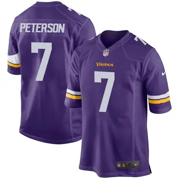 Nike Patrick Peterson Youth Game Minnesota Vikings Purple Team Color Jersey