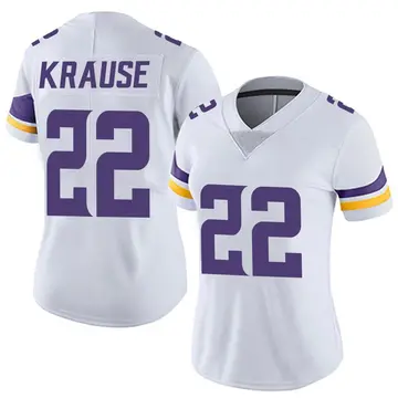 Nike Paul Krause Women's Limited Minnesota Vikings White Vapor Untouchable Jersey