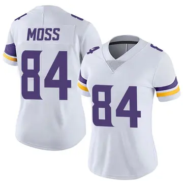 Nike Randy Moss Women's Limited Minnesota Vikings White Vapor Untouchable Jersey