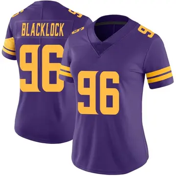 Nike Ross Blacklock Women's Limited Minnesota Vikings Purple Color Rush Jersey