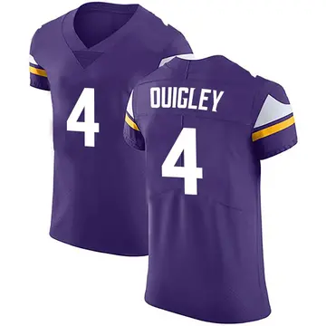 Nike Ryan Quigley Men's Elite Minnesota Vikings Purple Team Color Vapor Untouchable Jersey