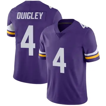 Nike Ryan Quigley Men's Limited Minnesota Vikings Purple Team Color Vapor Untouchable Jersey