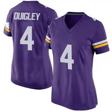 Nike Ryan Quigley Women's Game Minnesota Vikings Purple Team Color Jersey