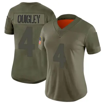 Nike Ryan Quigley Women's Limited Minnesota Vikings Camo 2019 Salute to Service Jersey