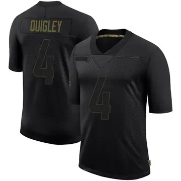 Nike Ryan Quigley Youth Limited Minnesota Vikings Black 2020 Salute To Service Jersey