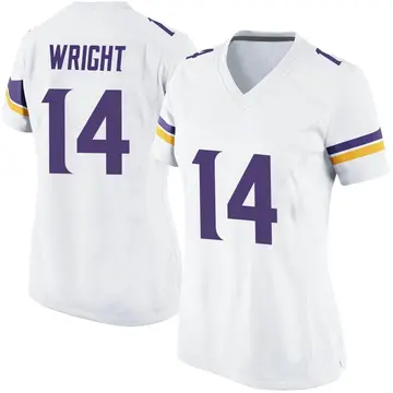 Nike Ryan Wright Women's Game Minnesota Vikings White Jersey