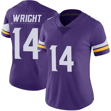 Nike Ryan Wright Women's Limited Minnesota Vikings Purple Team Color Vapor Untouchable Jersey