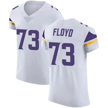 Nike Sharrif Floyd Men's Elite Minnesota Vikings White Vapor Untouchable Jersey
