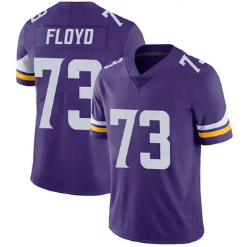 Nike Sharrif Floyd Men's Limited Minnesota Vikings Purple Team Color Vapor Untouchable Jersey