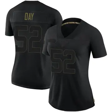 Nike Sheldon Day Women's Limited Minnesota Vikings Black 2020 Salute To Service Jersey