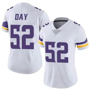 Nike Sheldon Day Women's Limited Minnesota Vikings White Vapor Untouchable Jersey