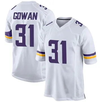 Nike Tay Gowan Men's Game Minnesota Vikings White Jersey