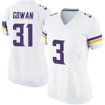 Nike Tay Gowan Women's Game Minnesota Vikings White Jersey