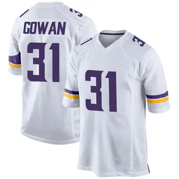 Nike Tay Gowan Youth Game Minnesota Vikings White Jersey