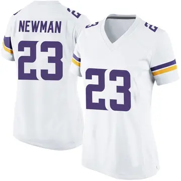 Nike Terence Newman Women's Game Minnesota Vikings White Jersey