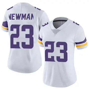 Nike Terence Newman Women's Limited Minnesota Vikings White Vapor Untouchable Jersey