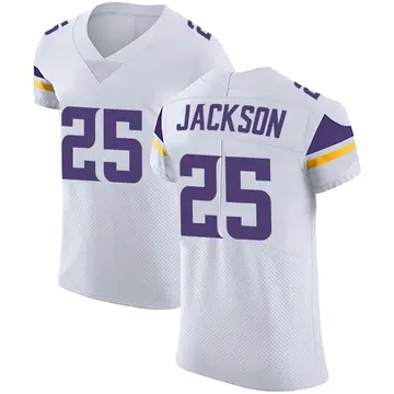 Nike Theo Jackson Men's Elite Minnesota Vikings White Vapor Untouchable Jersey