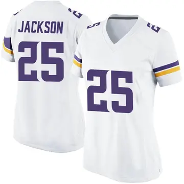 Nike Theo Jackson Women's Game Minnesota Vikings White Jersey