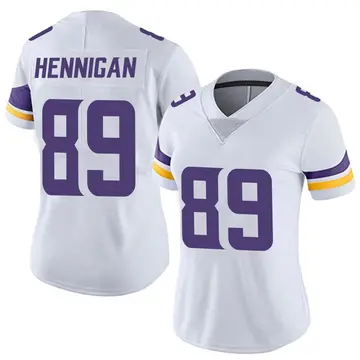 Nike Thomas Hennigan Women's Limited Minnesota Vikings White Vapor Untouchable Jersey
