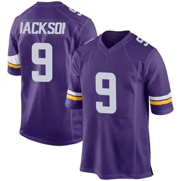 Nike Trishton Jackson Men's Game Minnesota Vikings Purple Team Color Jersey